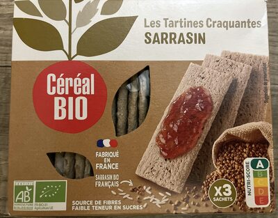 Tartines craquantes sarrasin
