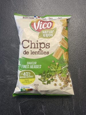 Chips de lentilles