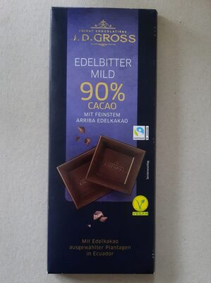 Dark Chocolate - 90% Cocoa