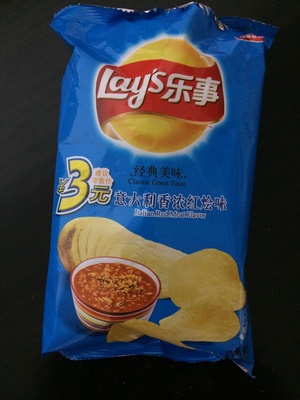 意大利香浓红烩味薯片