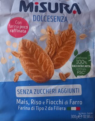 Biscotti Cereali Senza Zuccheri Aggiunti