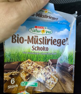 Bio Müsliriegel, Schoko